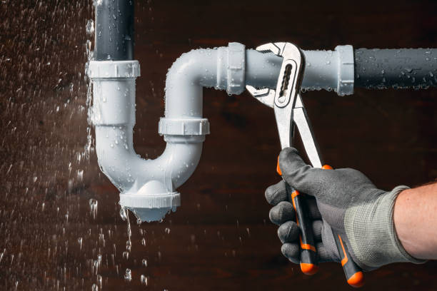 Professional Drain Cleaning technician working in Erwinna, PA